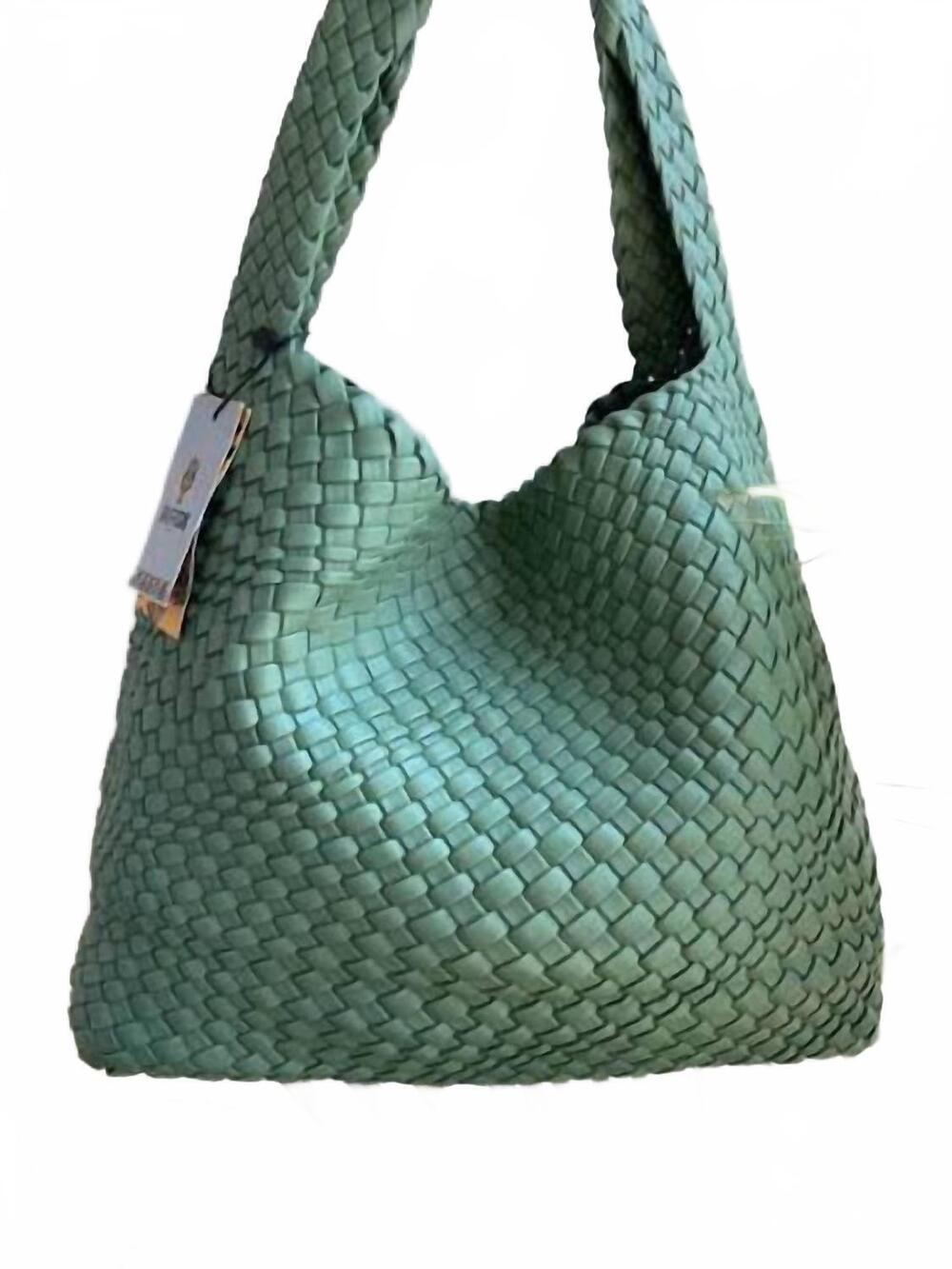 NEW CALLA hobo shoulder bag in green